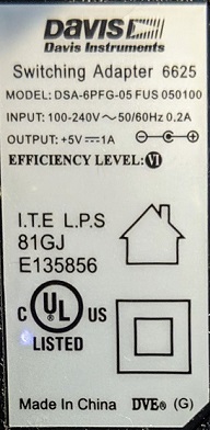 Davis Vantage Vue Power Supply.jpg