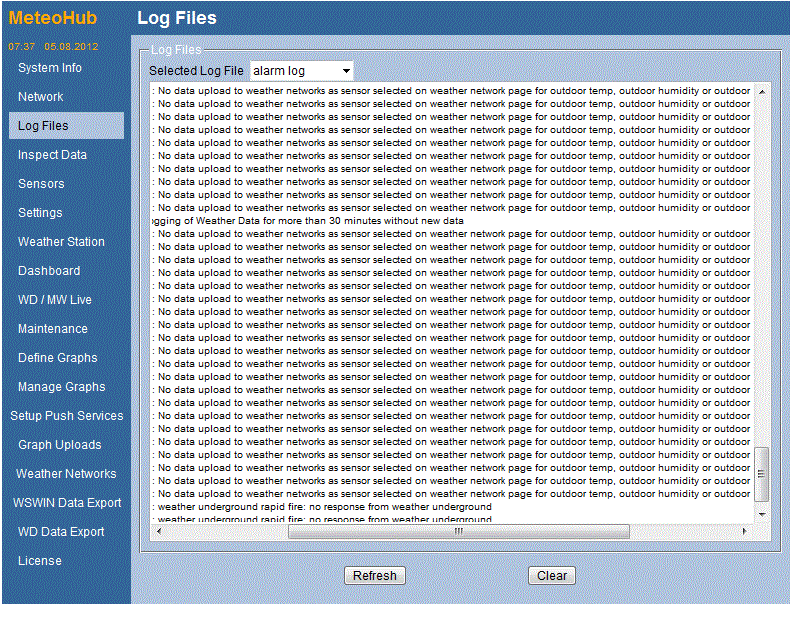 Logfiles