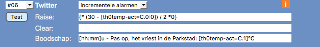 Config Twitter vreezing